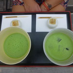 Spätestens hier ist der erste Matcha unserer Japanreise fällig