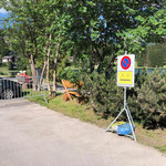 Parkplatz Obersee Sommer