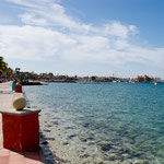 Strandpromenade von La Paz ist vielleicht 5 km lang .....