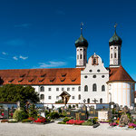 Das Kloster Benediktbeuren...