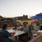 ....schöne Dachterrasse - aber das Essen war leider nicht so gut....