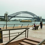 die weltberühmte Sydney Bridge