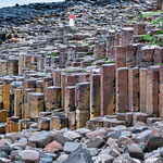 Diese sechseckigen Basaltsäulen sind ein Wunderwerk der Natur...