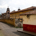 Die erste Kirche von Patzcuaro aus dem 16ten Jahrhundert