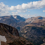 Hwy 212 auf dem Weg zum "Beartooth Pass"....