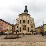 Die Altstadt von Traunstein.