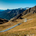 Vom Col (2744m) Blick nach Frankreich - da geht es jetzt runter.