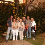 Mit Uwe, Claudia, Erich, Esther u Enrique beim "Inder" in Antigua