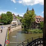 Blick auf die Kanäle und Altstadt