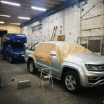 Unser silberner Amarok V6 ist eingetroffen...