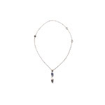 3WAY PEARL STUDS PENDANT NECKLACE