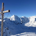 Das Dreigestirn, von diesem Gipfel wunderbar einsehbar