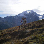 ein traumhaftes Panorma von der Tartscher Alm aus...