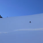 Abfahrt vom Campo Pass