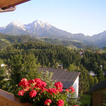 Balkonaussicht Sommer - Haus Löger Apartments - Windischgarsten