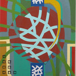 WASABI III. Acrílico sobre tela montada en madera. 73X50. 2003