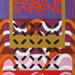 SIN TÍTULO. Acrílico sobre madera. 73X50. 2003