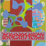 WASABI I. Acrílico sobre tela montada en madera. 73X50. 2003