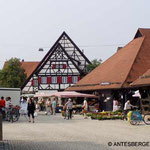 ...in die Altstadt von Metzingen...