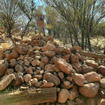 Cairn de KERNH de l'autre bout du mpnde. Dans le désert rouge d'Australie. Merci à Suzie