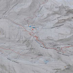 15 Haarnadelkurven oberhalb des Refugio Scarfiotti auf der Karte