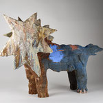 sirius, 2025. Grès émaillé H41cm