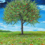 "Sommer", 50 cm x 60 cm