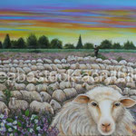 "Gut behütet", 160 cm x 80 cm