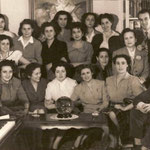 Con Lola Rodríguez Aragón y sus alumnos