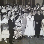 Doña Francisquita (7), con Don Juan de Borbón y el Príncipe Don Juan Carlos en Lisboa 
