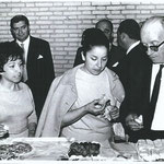 Inés con Teresa Berganza y Pablo Sorozábal