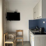 Funkcjonalna strefa kuchenna w Guesthouse Apartments Čenić