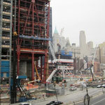 Das war Ground Zero.... nun wird hier neu gebaut.
