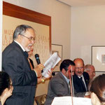 Antonio de Bejar, profesor de la Escuela Superior de Arte Dramático y rapsoda
