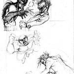 Test scene for comic