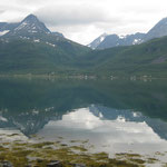 Vue d'un premier fjord - Norvège
