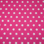Stern 6 - pink mit weissen Sternen