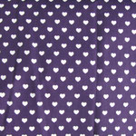Herz 5 - violett klein