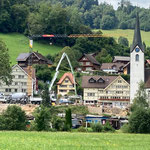 16.08.2023 Baukran ist gestellt