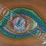 Mosaic eye:                          Oilpaint                                                  30x40cm                 (canvas)