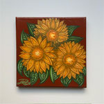 Sunflowers: Acrylic (2021)