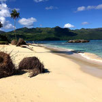 Beach in Las Galeras Samana