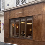 Imitation bois sur contreplaqué marine-Restaurant BLOOM Sushi Paris 17 rue des Dames