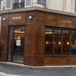 Imitation bois sur contreplaqué marine-Restaurant BLOOM Sushi Paris 17 rue des Dames