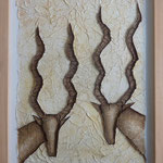 "Seitenblicker", 82 cm x 63 cm