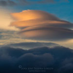 Nubes lenticulares, P.N. de los Glaciares, Argentina.