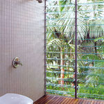 Badezimmer mit Feinsteinzeug
