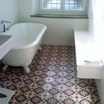 SOUTHERN TILES_Zementfliesen CAROCIM, Dekor: Provencale, rose M144, 20x20 / 1,6 cm