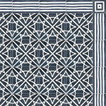 SOUTHERN TILES_CAROCIM, Zementfliesen_Bordüre: DHAR CR111, 10x20 / 1,6 cm // Dekor: Etoile CR305, 20x20 / 1,6 cm