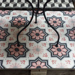 Zementfliese von Southern Tiles (Sonderproduktion): ELIOS, rosa 20x20 / 1,6 cm
